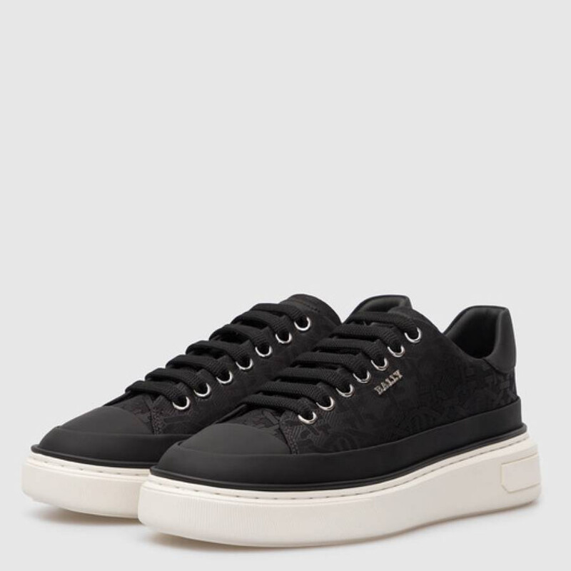Bally Maily Monogram Low-Top Sneakers, Brand Size 37 ( US  display picture 3
