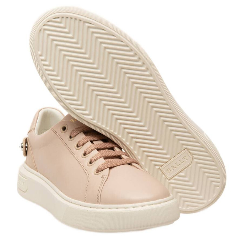 BALLY レディーススニーカー サイズ37 Bally Malya Leather Low-Top Sneakers, Brand Size 36 ( US Size 5.5