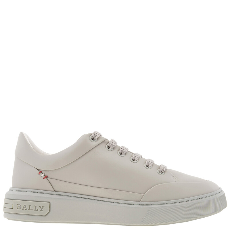 Bally Melvin Leather Low-Top Sneakers, Brand Size 5 ( US Size 6