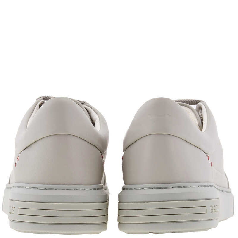 Bally Melvin Leather Low-Top Sneakers, Brand Size 5 ( US Size 6