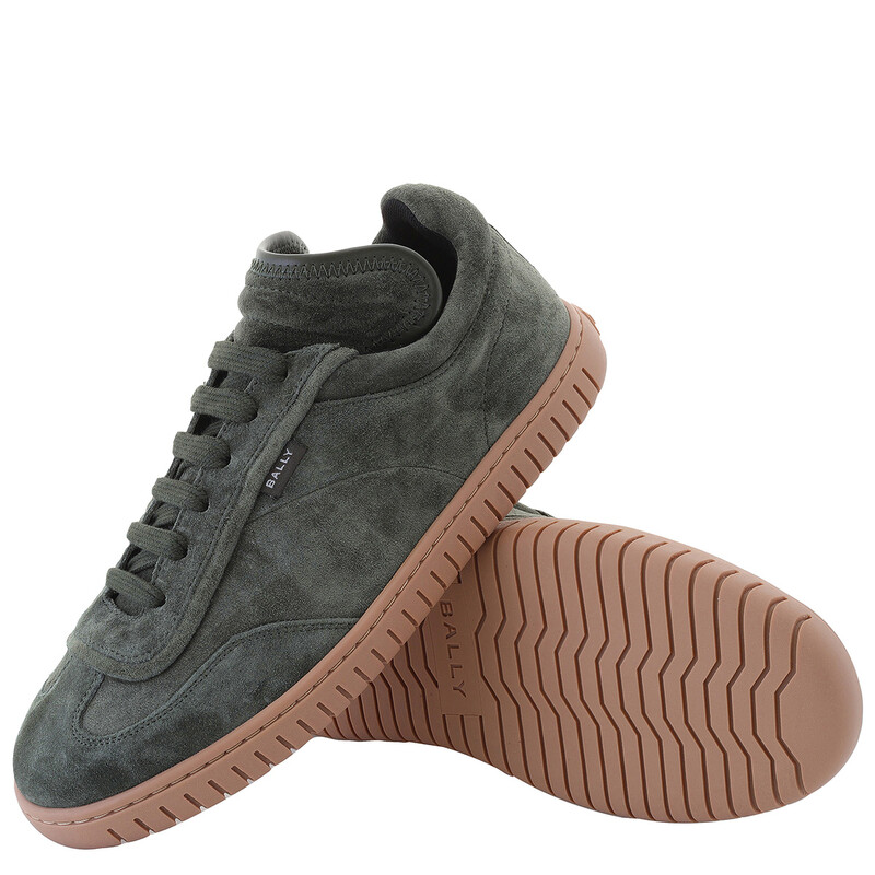 Bally Men's Calf Suede Parrel Sneakers, Brand Size 40 ( US Size 7