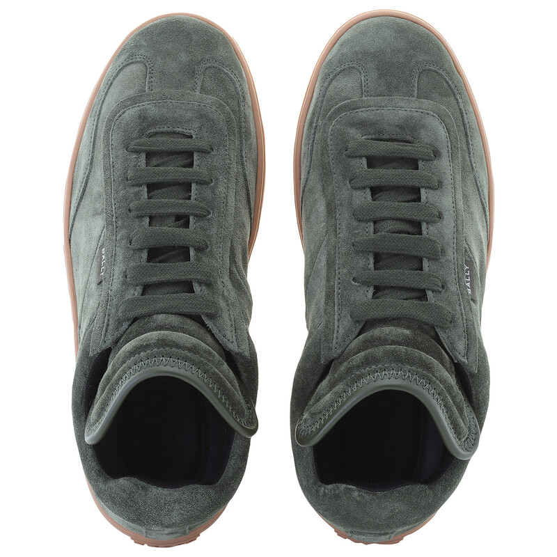 Bally Men's Calf Suede Parrel Sneakers, Brand Size 40 ( US Size 7 ...