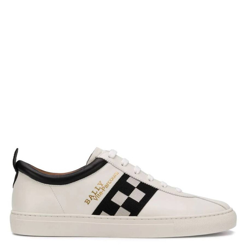 Bally Men's Vita-parcours Lamb Leather Low-top Sneakers, Brand