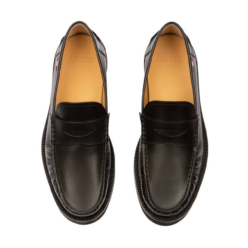 Bally Noah Leather Penny Loafers, Brand Size 6 ( US Size 7