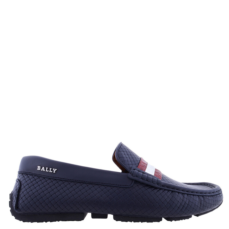 Bally Pacos Calf Embossed Drivers, Brand Size 5 ( US Size 6