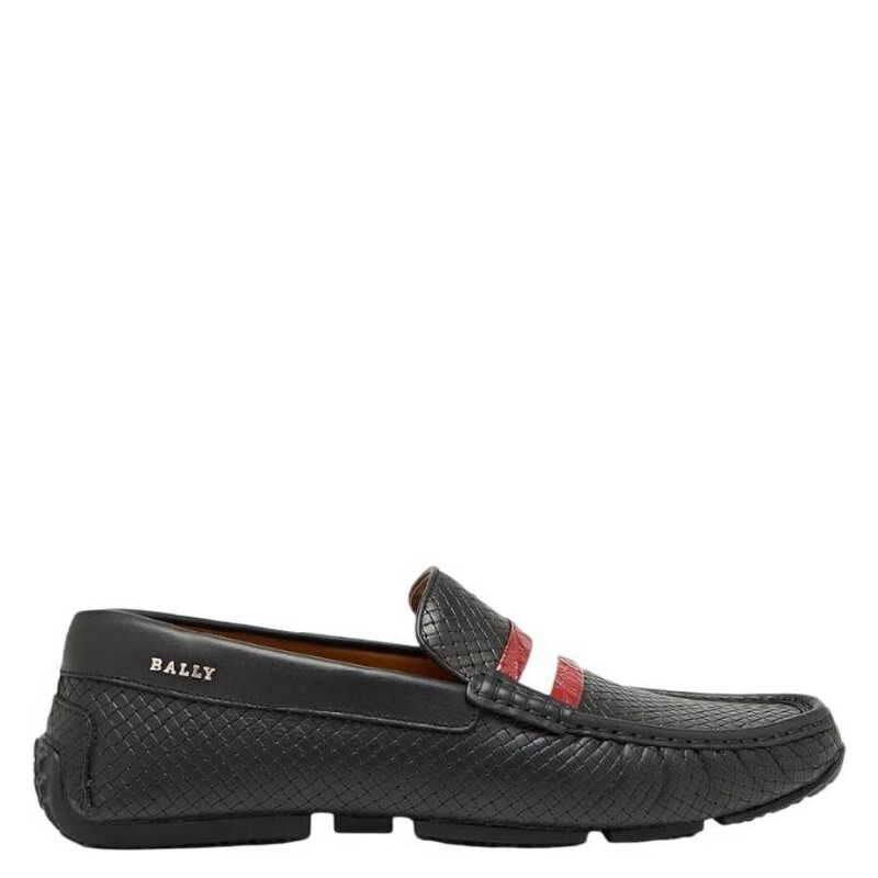 Bally Pacos Stripe Detail Leather Drivers, Brand Size 5.5  display picture 1