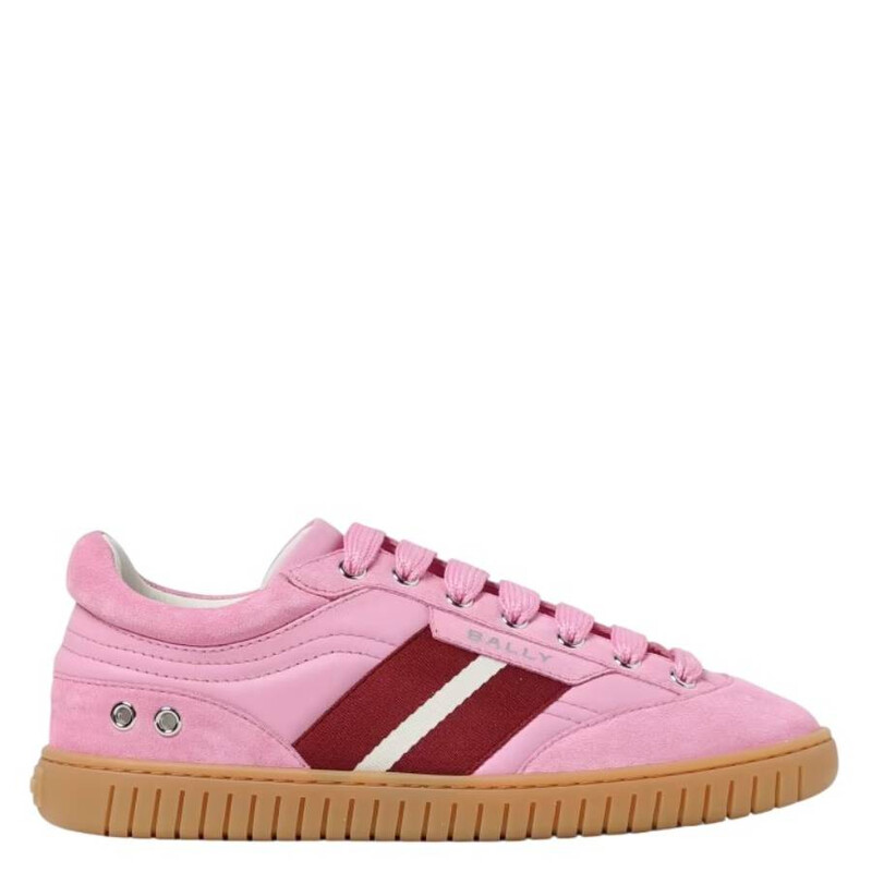 Bally Palmy Leather Low-Top Sneakers, Brand Size 35 ( US Size 4.5