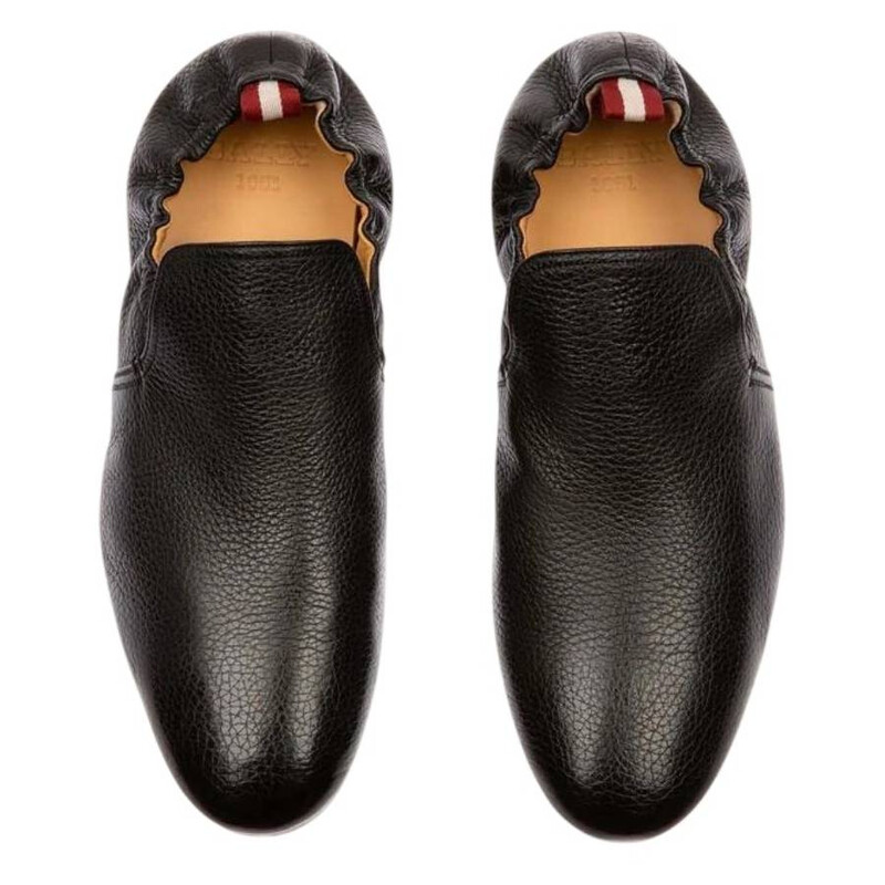 Bally Planker Plume Leather Loafers, Brand Size 6 ( US Size 7