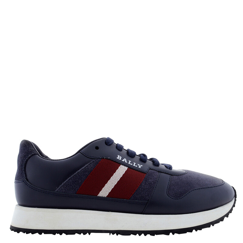 Bally Mens Sprinter Leather Casual Sneaker‎ US Size 7 (D) Black Calf Perforated Bally Shoes for Men for sale | eBay main image 3