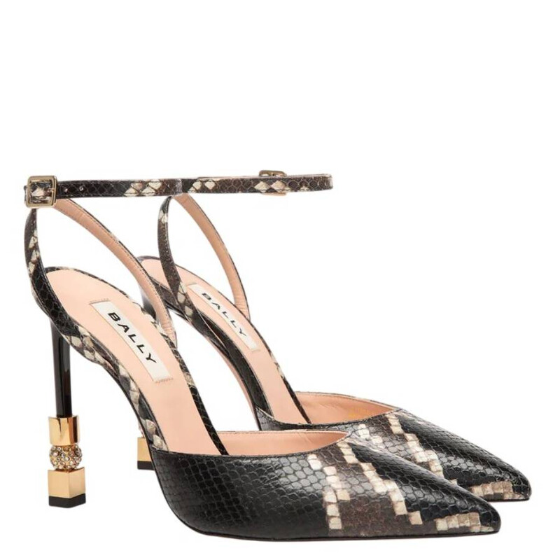 Bally Tatjana 105 Python Print Pumps, Brand Size 36 ( US Size 5.5 ...