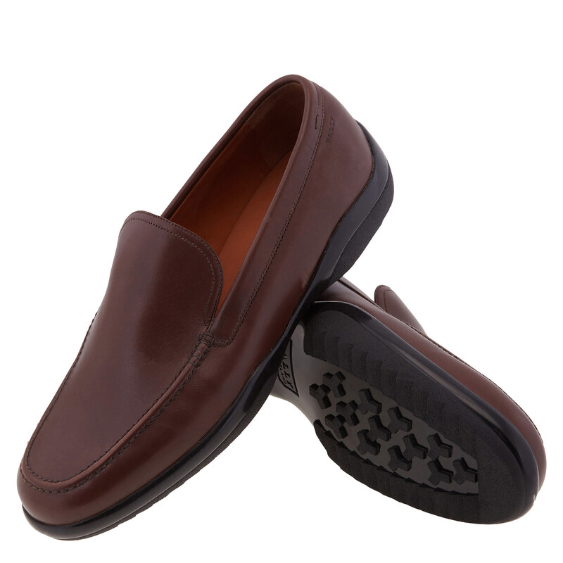 Bally Walton Leather Driving Shoes, Brand Size 5.5 ( US Size 6.5