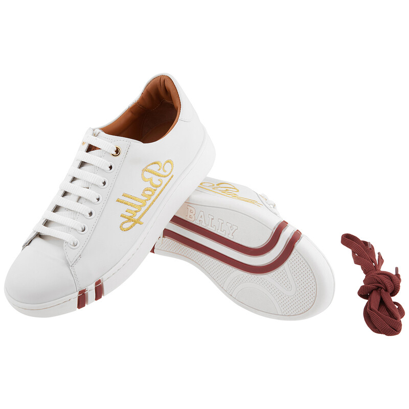 BALLY Vanisina-sm ホワイト レザー ハンドバッグ - Bally Wiera White 