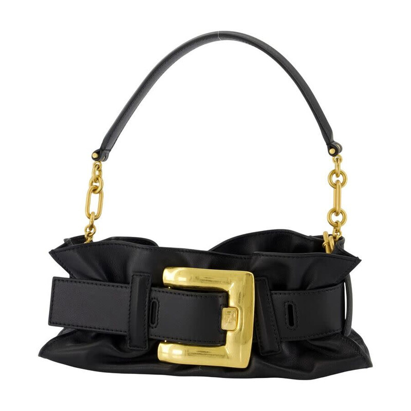 Balmain Anthem Mini Shoulder Bag — Black HN1AE994LSAX-0PA