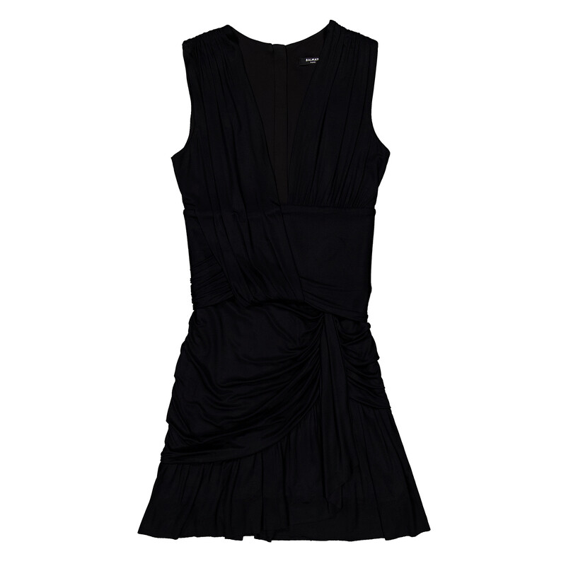 balmain asymmetric dress Balmain Sleeveless asymmetrical dress | Women's