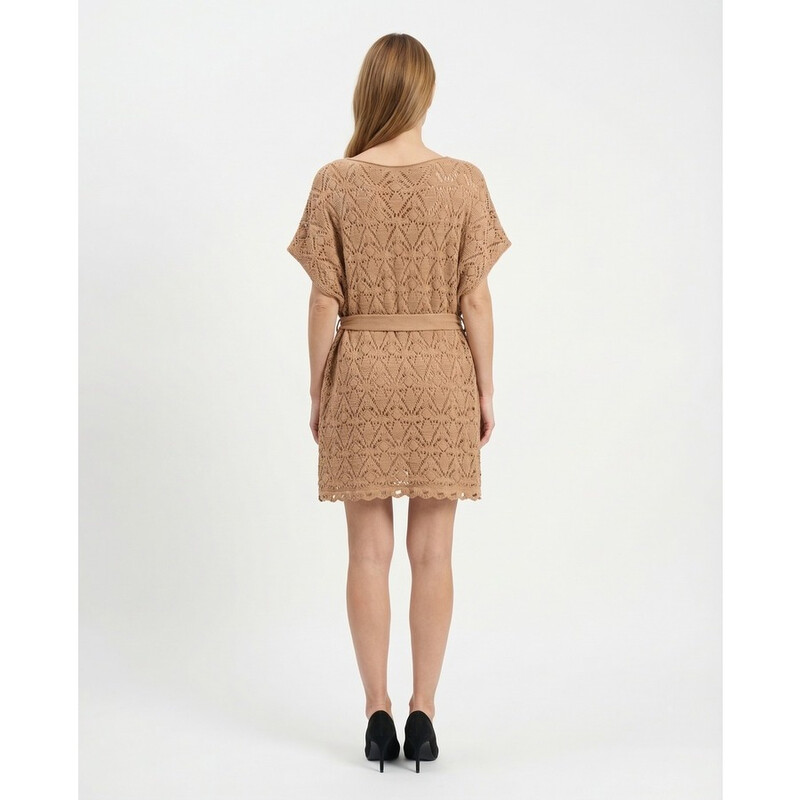 balmain crochet dress Balmain, Crochet cotton maxi dress, Women, Brown, US 4, Dresses