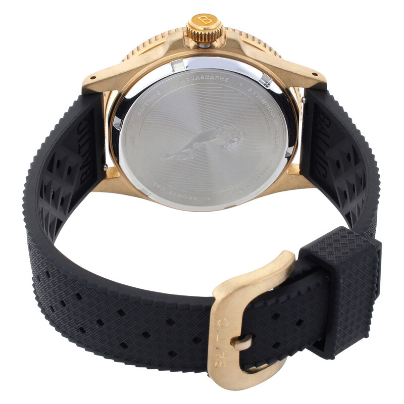 Baltic Aquascaphe Automatic Black Dial Men's Watch AQUABRONZEBLACK