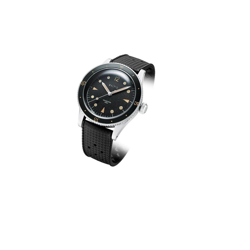 Baltic Aquascaphe Classic Automatic Black Dial Men's Watch
