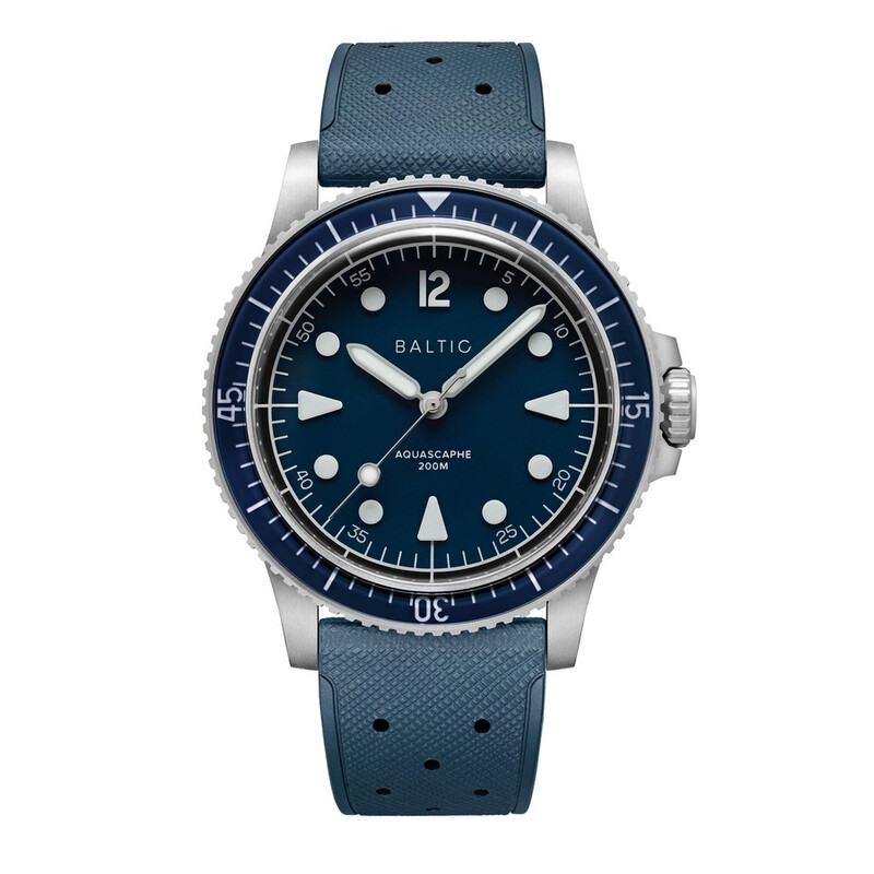 Baltic Aquascaphe Mk2 Automatic Blue Dial Men's Watch AQUAMK2BLUE