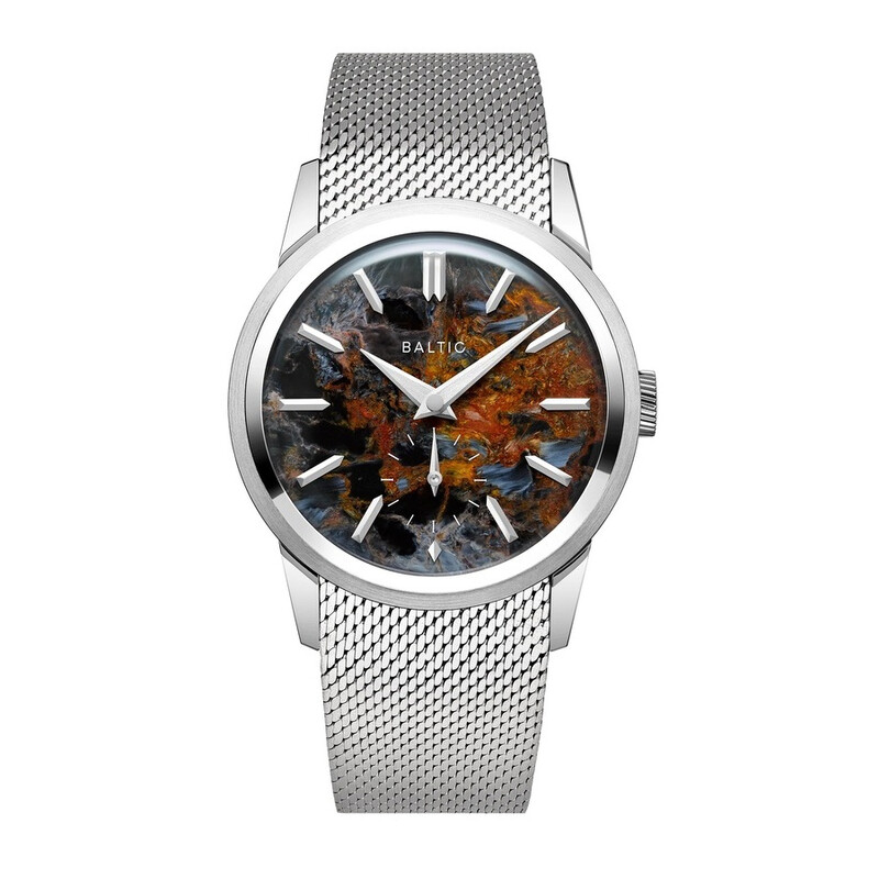 Baltic Prismic Stone Hand Wind Men's Watch PrisPietMesh - Watches