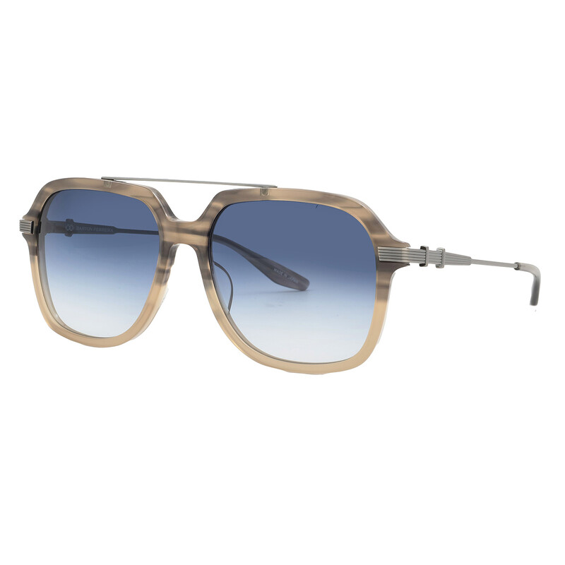 Barton Perreira D.Ellis Indigo Gradient Navigator Men's Sunglasses