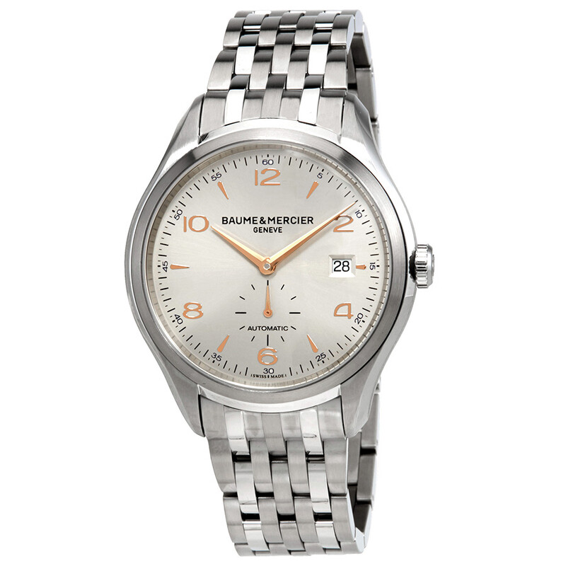 Baume et Mercier Baume and Mercier Clifton Automatic Silver Dial