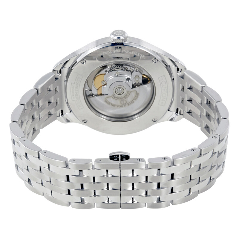 Baume et Mercier Baume and Mercier Clifton Automatic Silver Dial