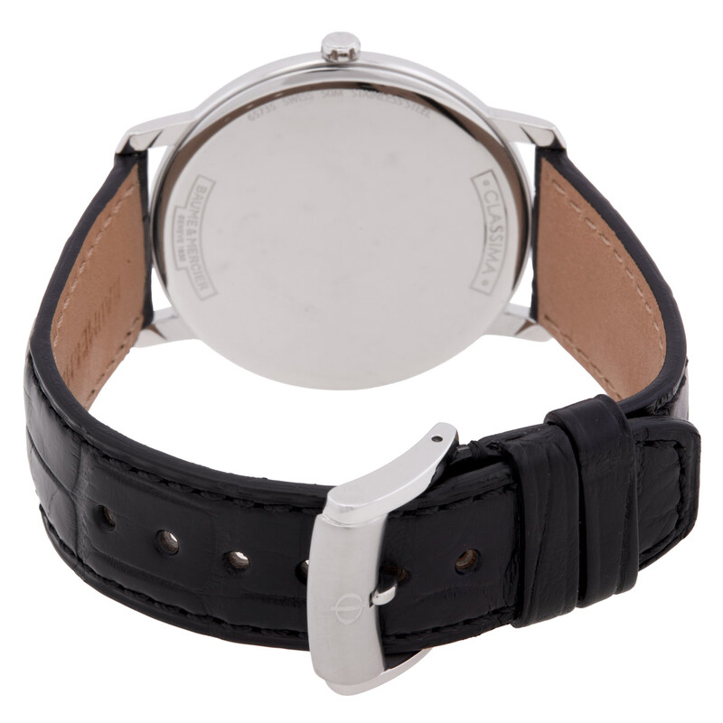 Baume et Mercier Classima Quartz Black Dial Men's Watch M0A10127