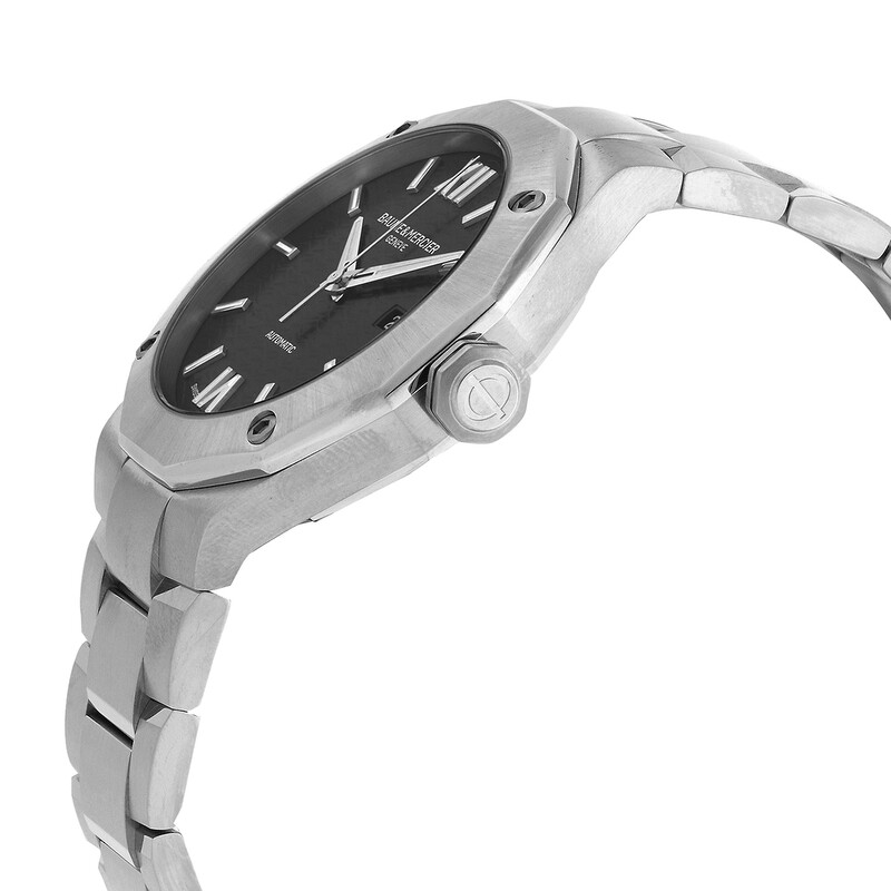 Baume et Mercier Riviera Automatic Black Dial Men's Watch 10621