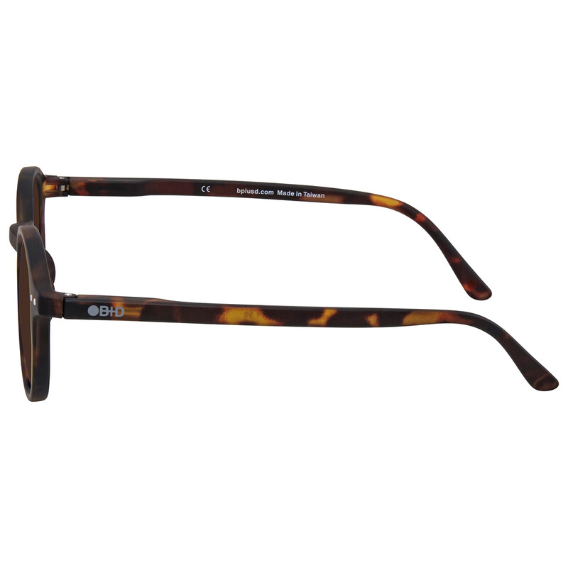 B+D Loop Sun Reader Round Unisex Eyeglasses 2290S-88-15 7730720012931 ...