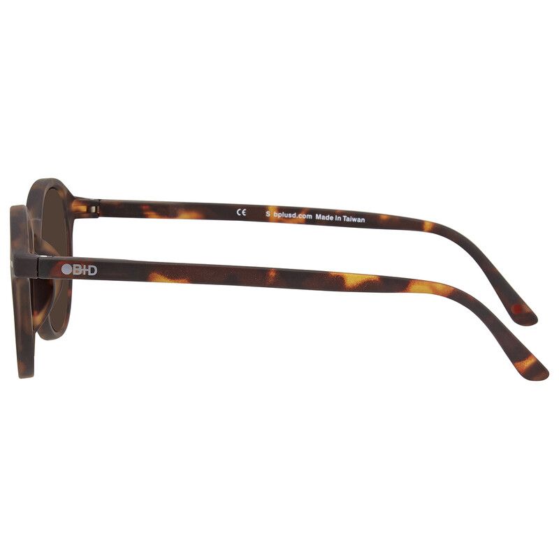 B+D Loop Sun Reader Round Unisex Eyeglasses 2290S-88-20 7730720012948 ...