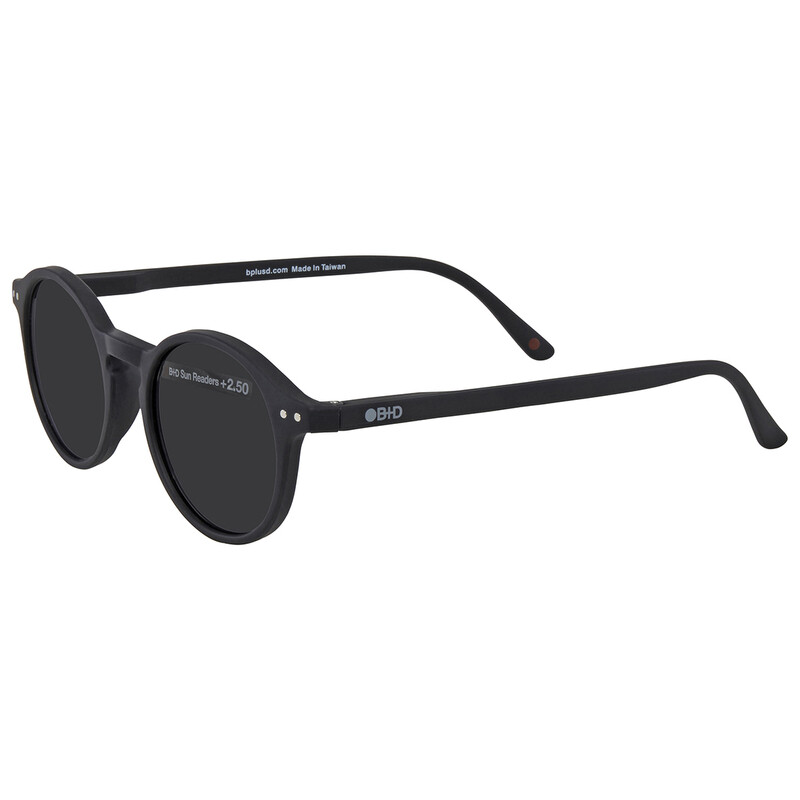 B+D Loop Sun Reader Round Unisex Eyeglasses 2290S-99-25 7730720013051 ...