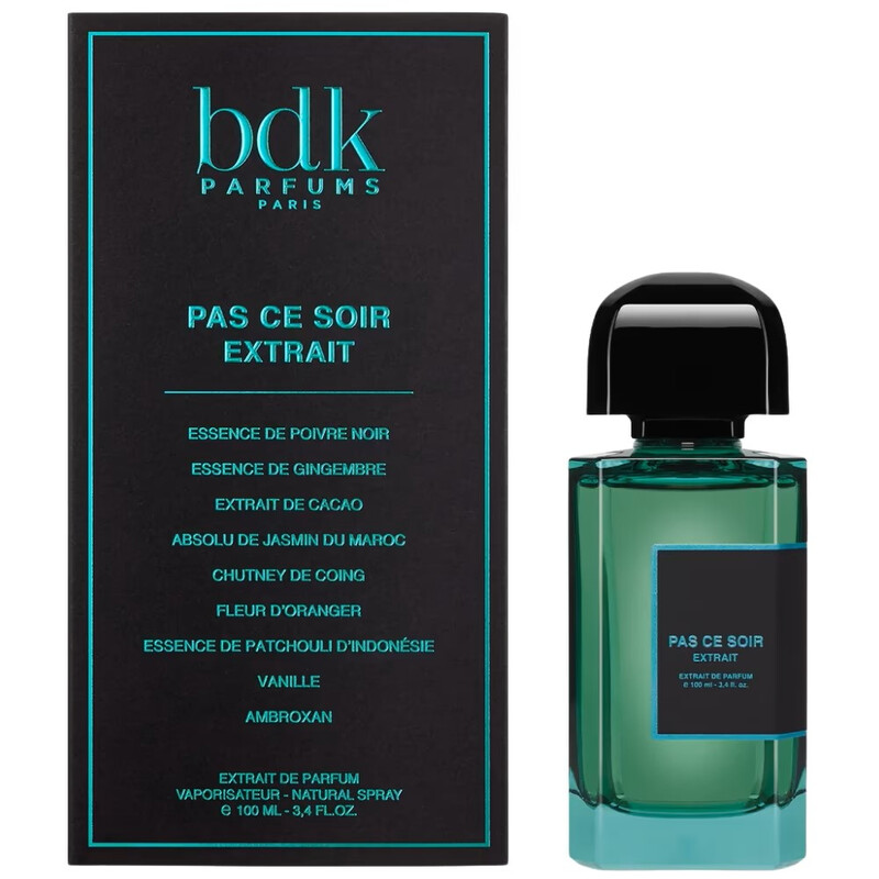 BDK Parfums Pas Ce Soir Extrait de Parfum Spray 3.4 oz Fragrance 3760035451013