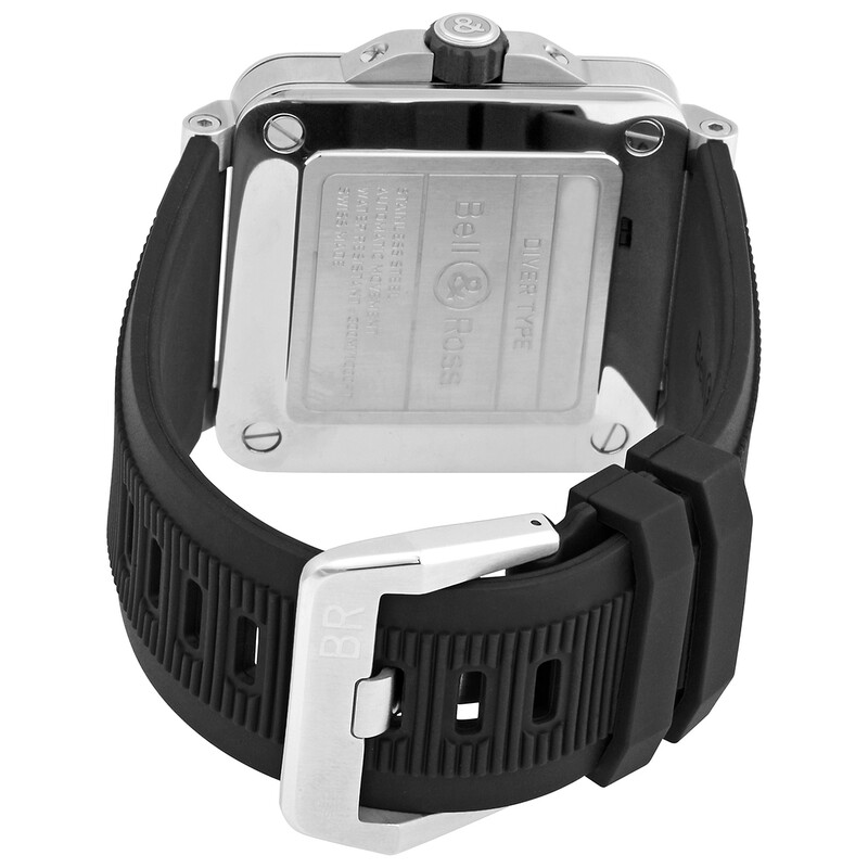 Bell And Ross BR-03 Diver White Automatic Silver Dial Men's Watch