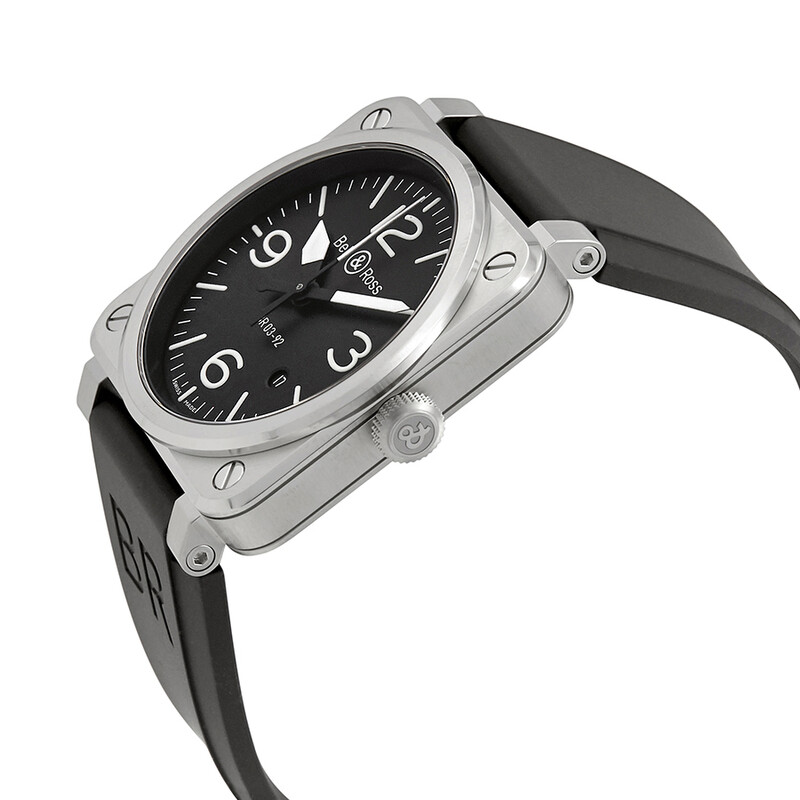 Bell And Ross Aviation Automatic 42mm Men's Watch BR-03-92-STEEL