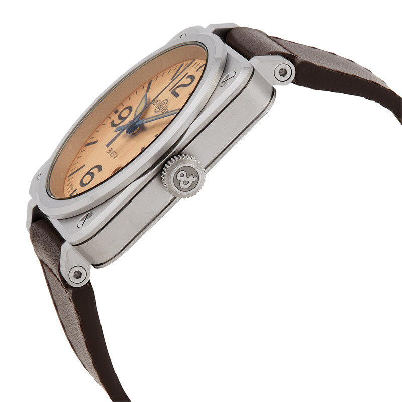 Bell And Ross BR 03 Automatic Copper Dial Men's Watch BR03A-GB-ST