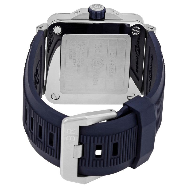 Bell And Ross BR03-92 Diver Automatic Blue Dial Men's Watch BR0392