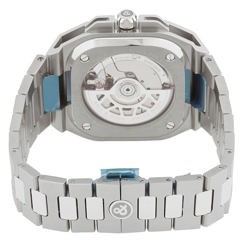 Bell And Ross BR-X5 Automatic Blue Dial Men's Watch BR X5 RIBSTSST