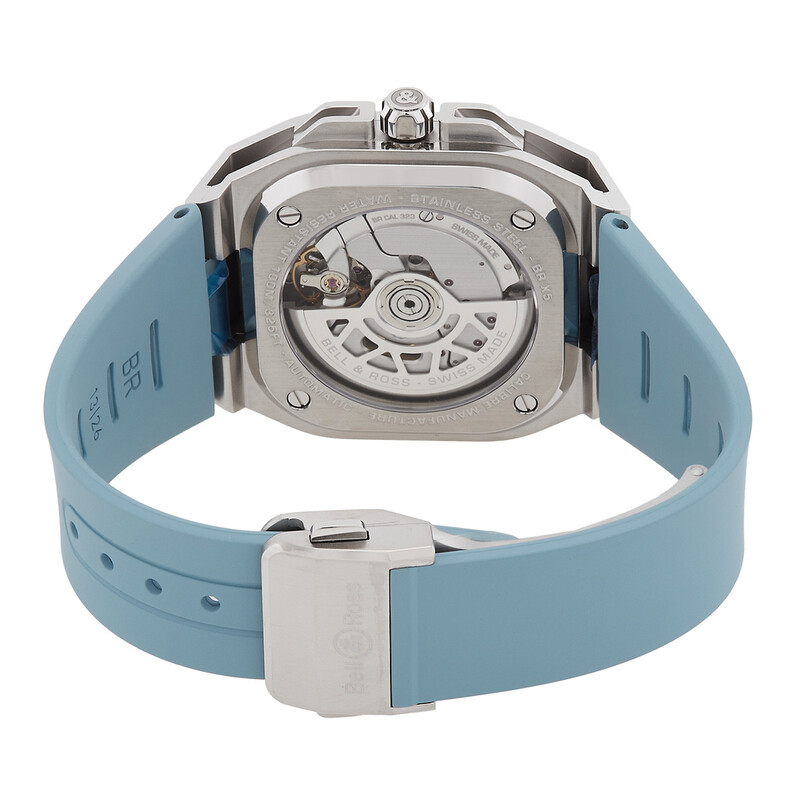 Bell And Ross BR-X5 Automatic Blue Dial Men's Watch BRX5RIBSTSRB