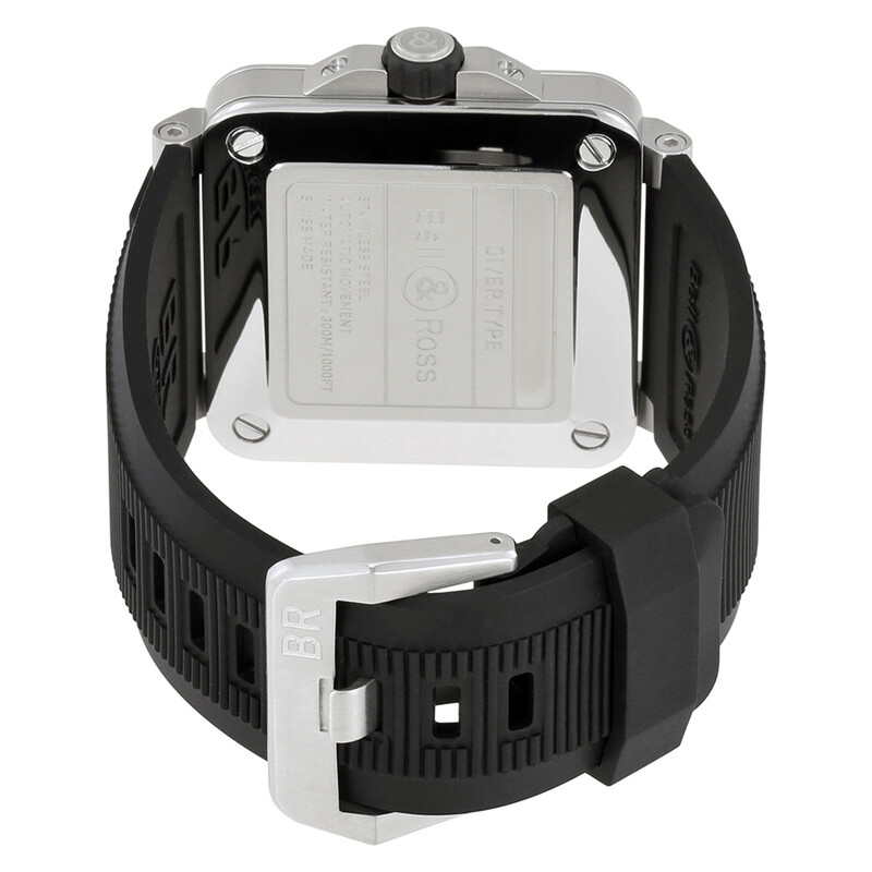 Bell And Ross Diver Automatic Men's Watch BR0392-D-BL-ST/SRB