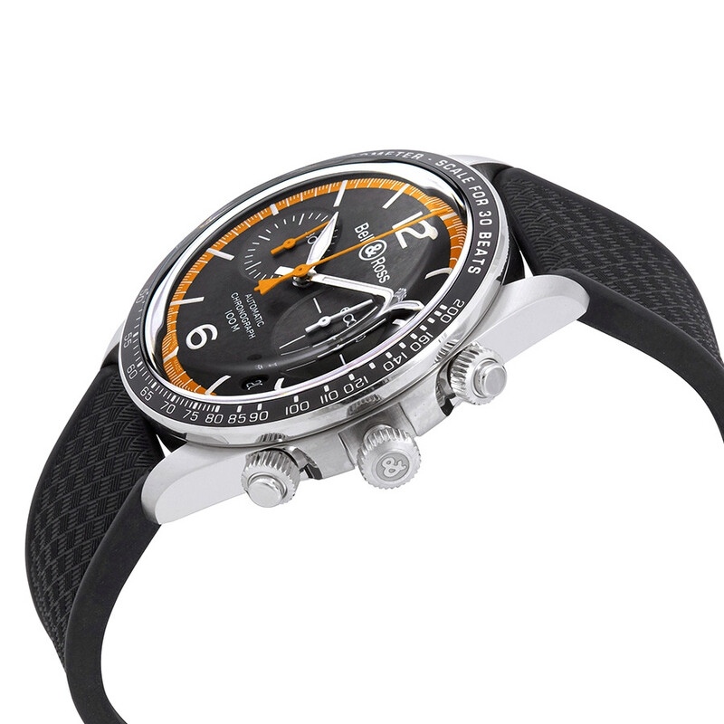 Bell And Ross Garde Cotes Grey Dial Automatic Men's Chronohraph