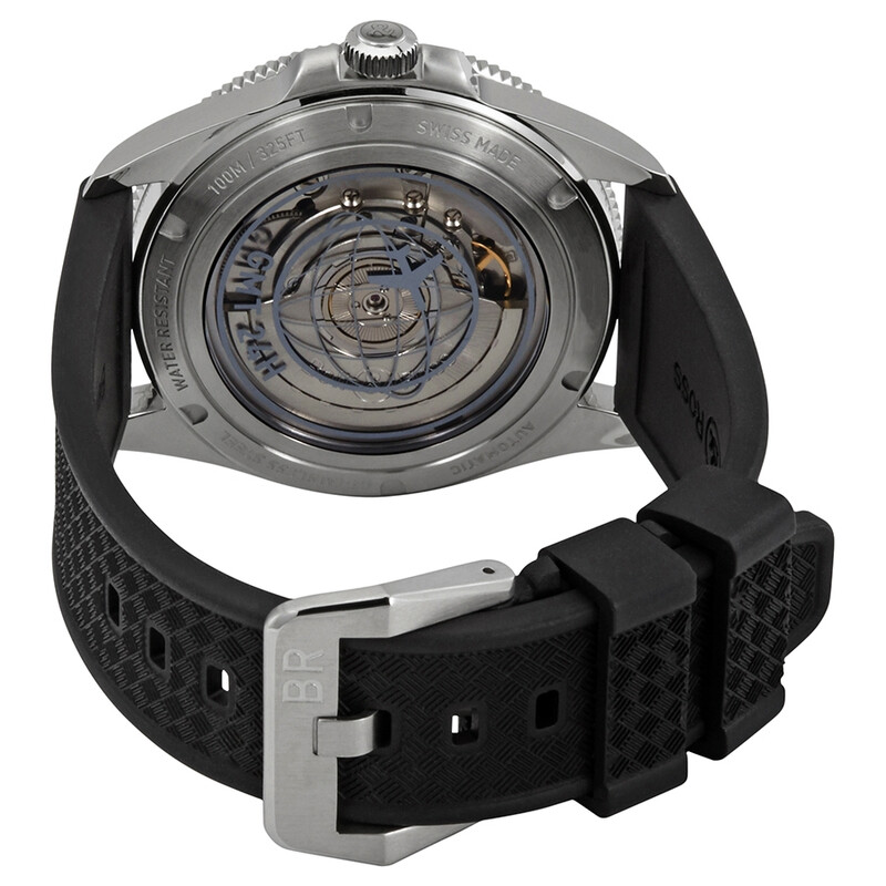 Bell And Ross Vintage V2-93 Automatic Black Dial Men's Watch