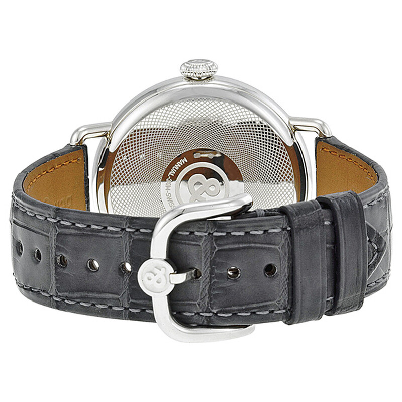 Bell And Ross WW1 Argentium Automatic Silver Dial Men's Watch