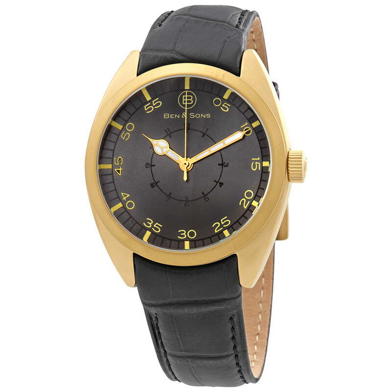 Ben And Sons Voyager Black Dial Men's Watch BS-10014-AN-014