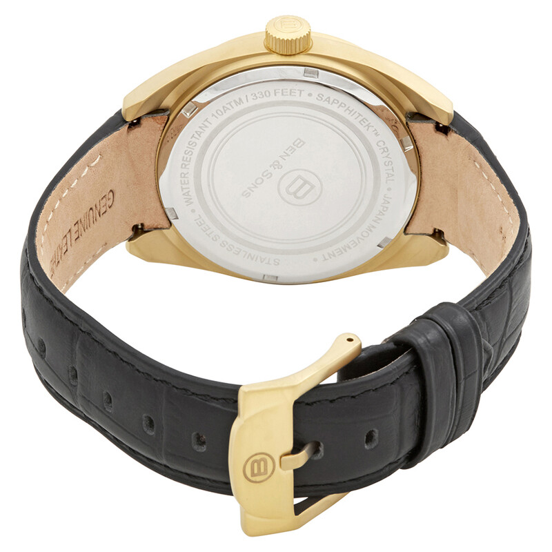 Ben And Sons Voyager Black Dial Men's Watch BS-10014-AN-014