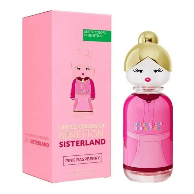 Benetton Ladies Sisterland Pink Raspberry EDT 2.7 oz Fragrances