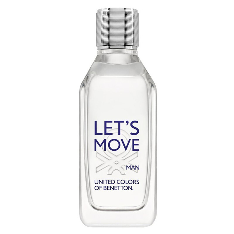 Benetton Men's Lets Move EDT Spray 1.35 oz Fragrances 3605473198468