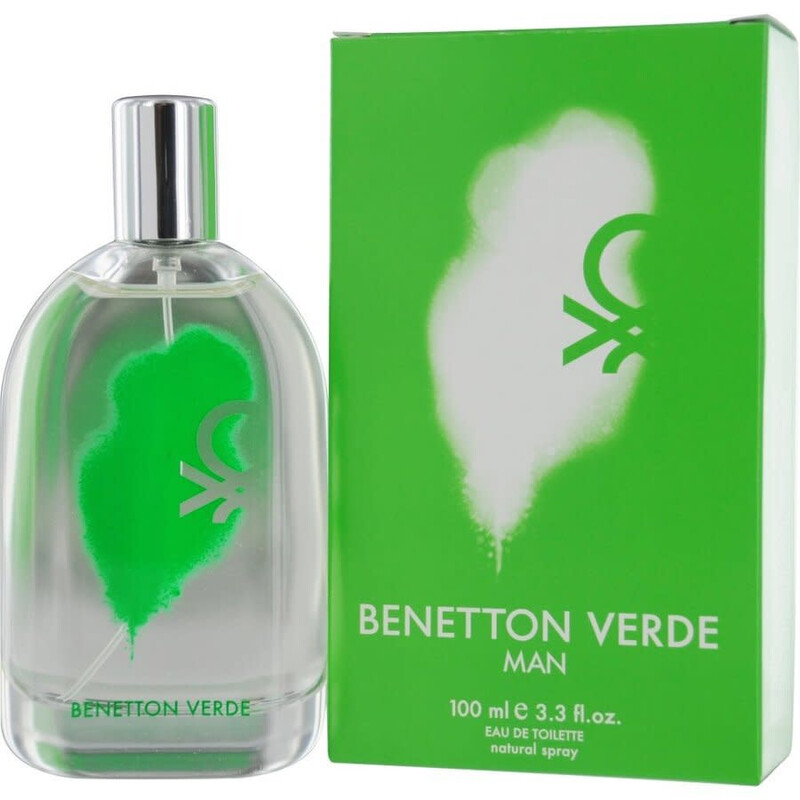 Benetton Men's Verde EDT Spray 3.3 oz Fragrances 3605470204346