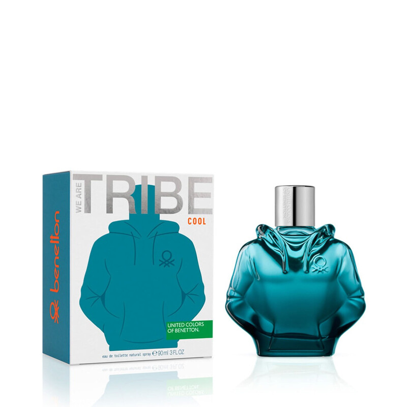 Benetton Men's We Are Tribe Cool EDT Spray 3.0 oz Fragrances 8433982025549