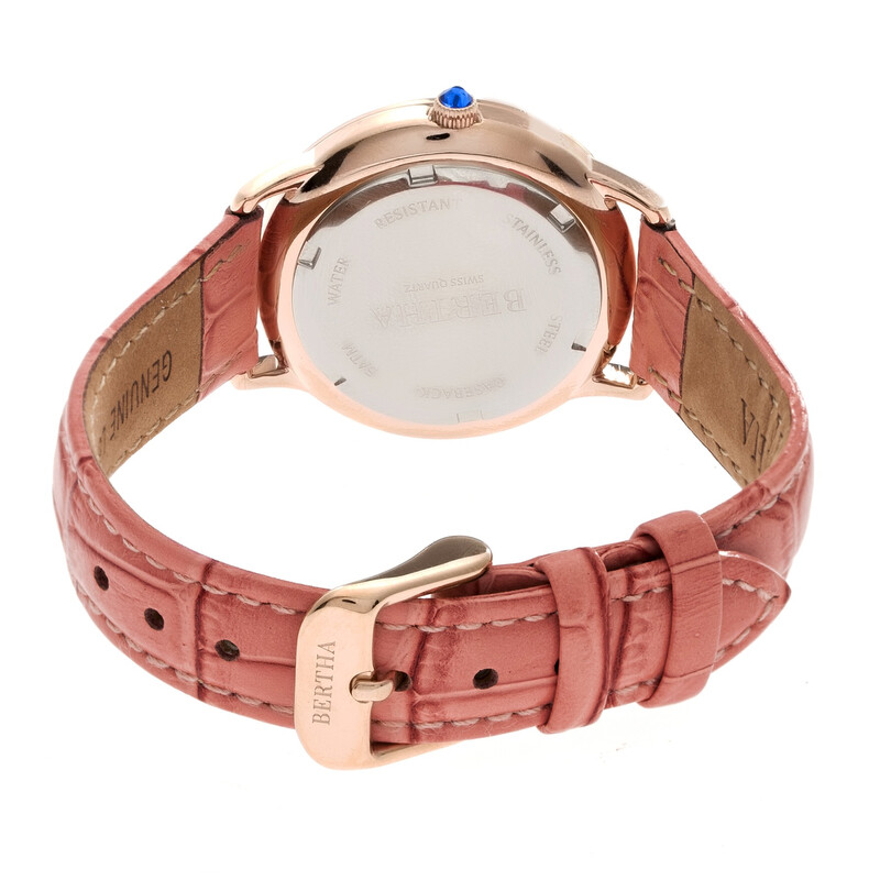 NWT Bertha Abby Ladies Watch Bertha Abby Silver Dial Ladies Watch BR6801 847864151864  main image 4