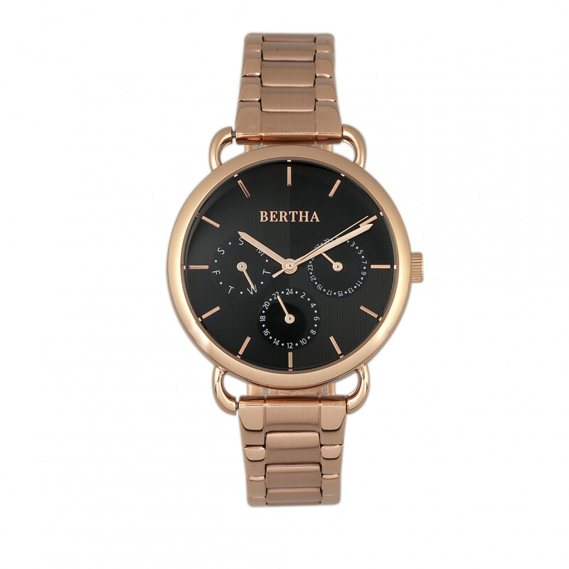 Bertha Gwen Black Dial Ladies Watch BR8303 847864165625  display picture 3
